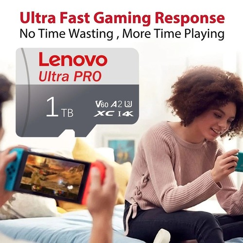 High Speed Lenovo Memory Card 1tb 2tb Micro Sd Card Class 10 Xc Tf Card Adapter - Picture 3 of 19