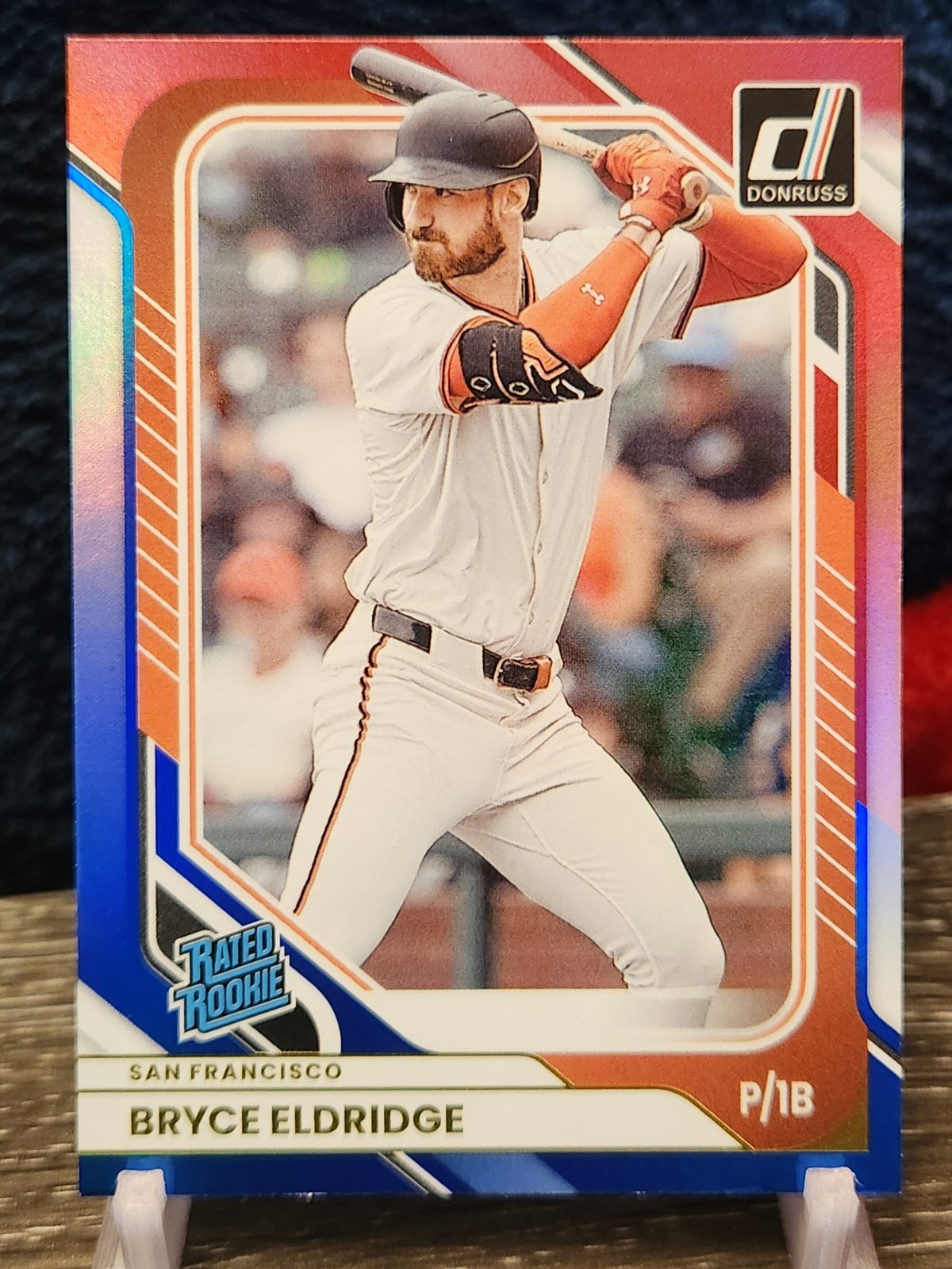 2026 Donruss #46 Bryce Eldridge Red and Blue