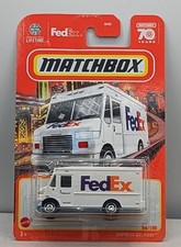 Matchbox 56 Express Ground FedEx Delivery White Truck Van