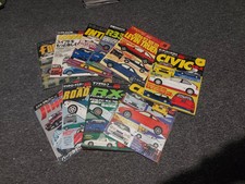 10x japanese JDM Hyper Rev Books magazines RX7 jimny skyline gtr AE86 civic EK9