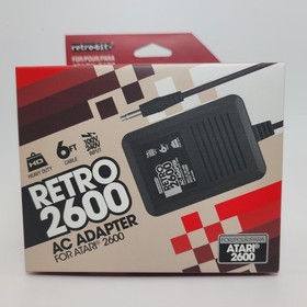 AC Power Supply Adapter Plug Cord for Atari 2600 VCS System Games Console - New