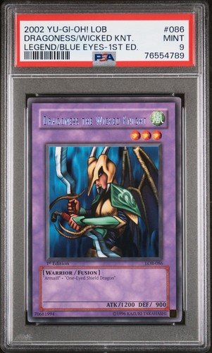 Dragoness the Wicked Knight - The Legend of Blue Eyes White Dragon PSA 9
