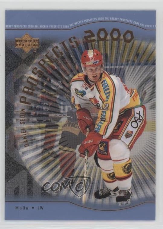 1999-00 Upper Deck Prospects 2000 Daniel Sedin #307 HOF 0o5t