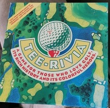 UPC 787421001013 product image for TEE-RIVIA The Famous Golf Trivia Board Game By DSH ENTERPRISES 1994 Vintage EUC | upcitemdb.com