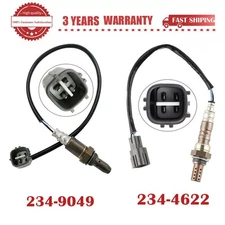 2PCS For 2004-2009 Toyota Camry 2006-08 RAV4 2.4L L4 Up+Downstream Oxygen Sensor