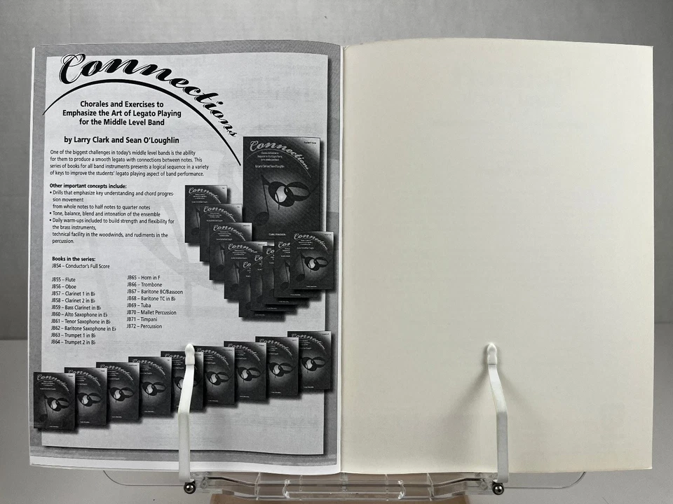 Harold Bennett Sheet Music New Bennett Band Book Vol 1 Marches Oboe Flute 2 - Image 4 of 4