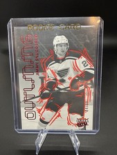 2025-26 Fleer Ultra Outlining RC Red 31/99 Jimmy Snuggerud #15