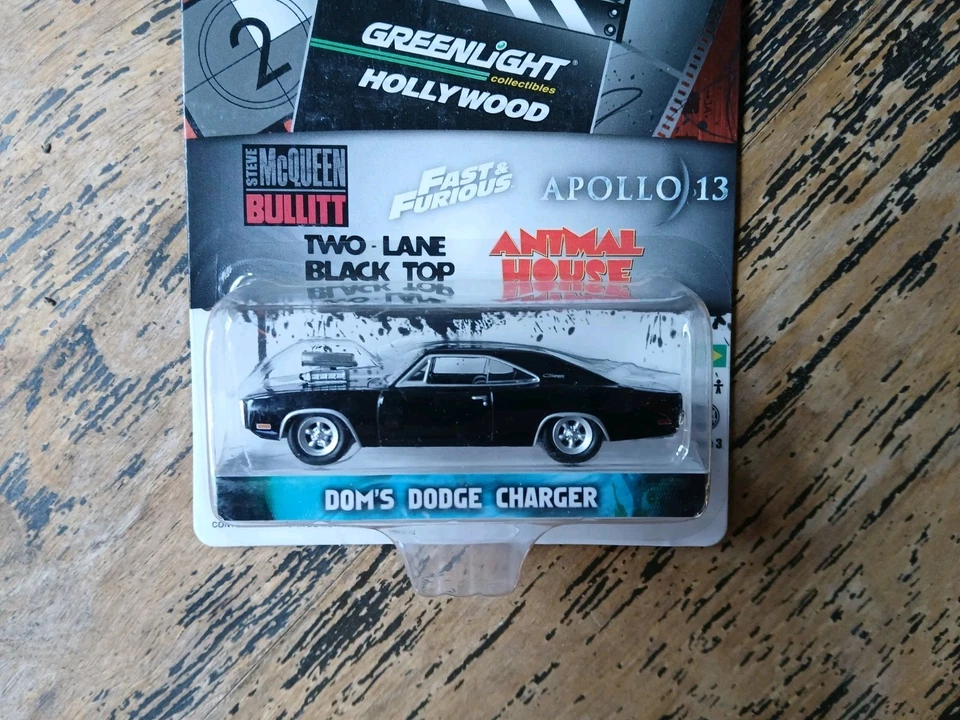 RARE Greenlight Hollywood Fast & Furious Dom's 1970 DODGE CHARGER Brazil Exclsve - Image 2 of 4