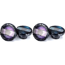 Hertz Marine 2 Pair  HMX-65-LD-TC 6.5 in. 4  Marine Coax Set - RGB LED Ligh...
