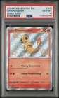 2024 Pokemon Paf EN-Paldean Fates Charmander Holo Ultra Shiny Rare PSA 10