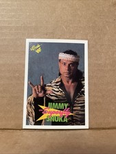 1990 JIMMY THE SUPERFLY SNUKA CLASSIC WWF #69 CARD HOF ECW