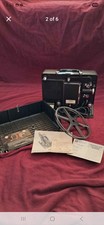 8 mm Movie Projector Argus Showmaster Model 870 Working Lamp Included