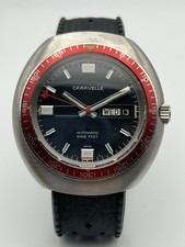 Orologio CARAVELLE 666 feet devil diver By Bulova - vintage watch 1970s - N.O.S.