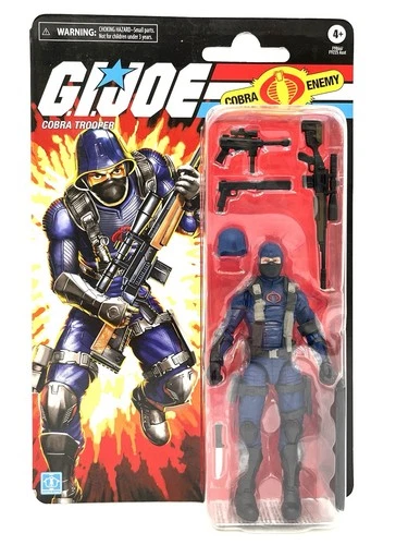 Hasbro G.IJoe Classified Series Retro Collection Cobra Trooper Boxed 6 Inch
