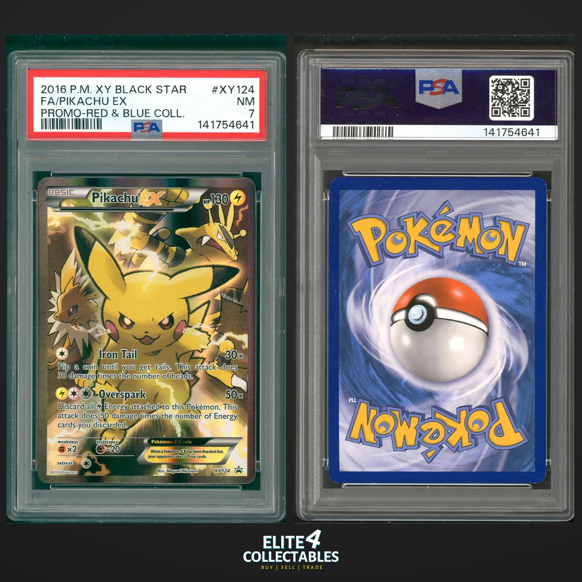 Pikachu Pokémon TCG Professional Sports Authenticator (PSA) Grade