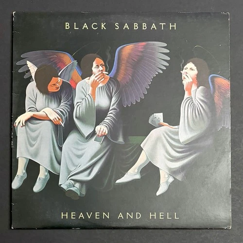 BLACK SABBATH Heaven and Hell Vinyl Record Album First Pressing Ronnie James Dio