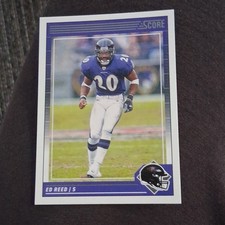 Panini 2024 Score Ed Reed Baltimore Ravens #27 Base Set NFL Football Card