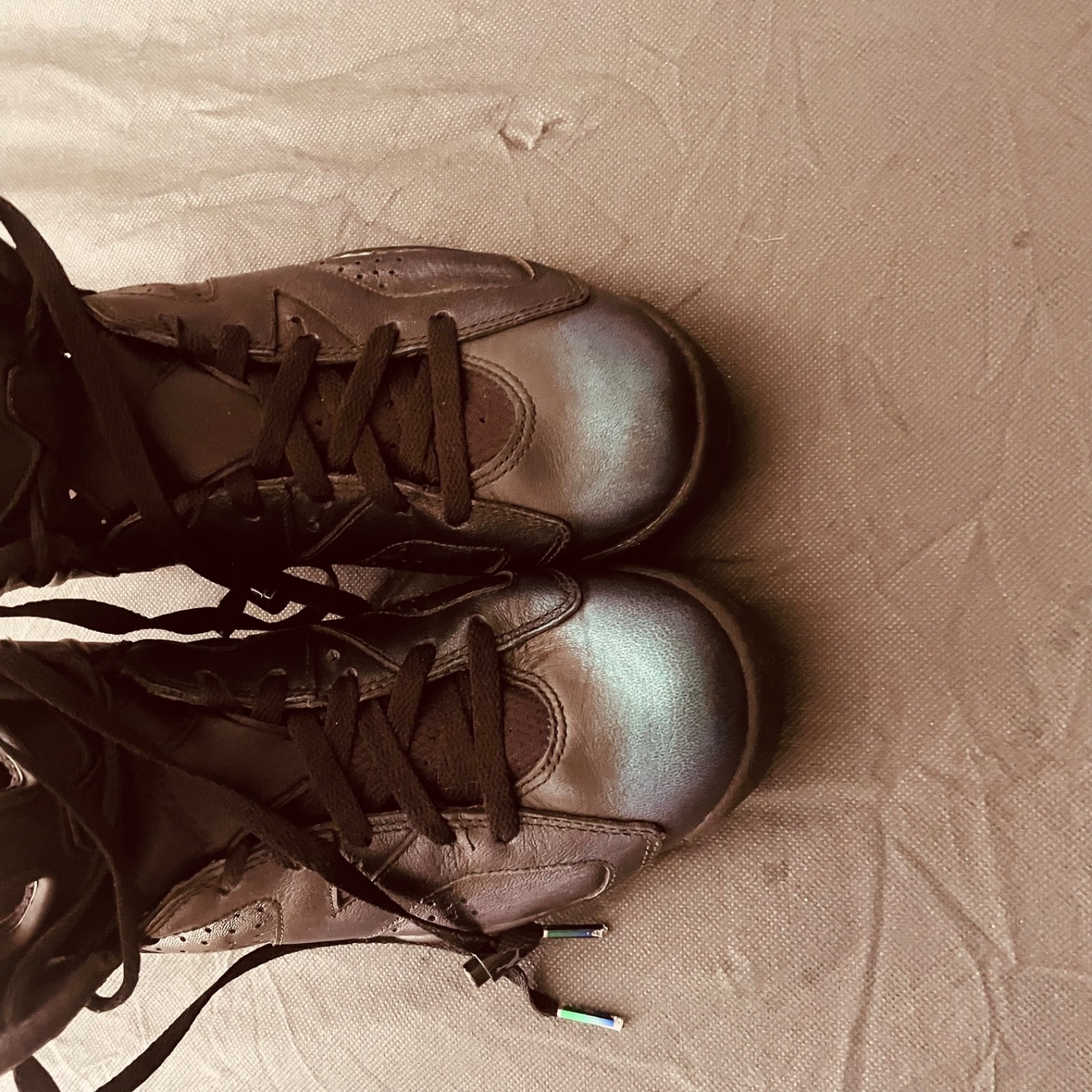 Nike air Jordan Retro 6 All Star Chameleon gotta shine, size 9.5.  thumbnail 2