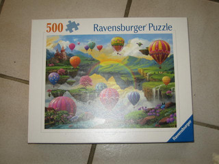 Ravensburger Puzzle 500 Teile "Air Balloon Valley"