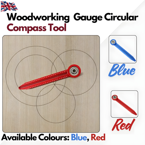 Woodworking Scribe Gauge Marking Compass Ruler Tool | eBay UK