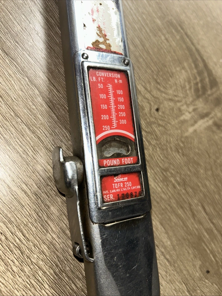 Snap-on 1/2" Drive TQ Series Flex-Head Torque Wrench (40-250 ft-lb) TQFR250E - Image 4 of 4