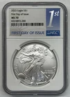 2025 American Silver Eagle MS-70 NGC (First Day of Issue)