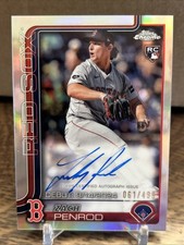 Zach Penrod Rookie Debut Autograph /499 - 2025 Topps Chrome Update #CRDA-ZP