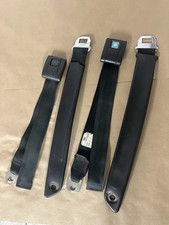 1971 Camaro Pontiac Firebird Trans Am Formula Front Seat Belt Gm Black Belts 71