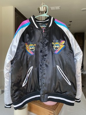 Theorywear Synthwave Souvenir Jacket FNAF Security Breach GAME THEORY Freddy's