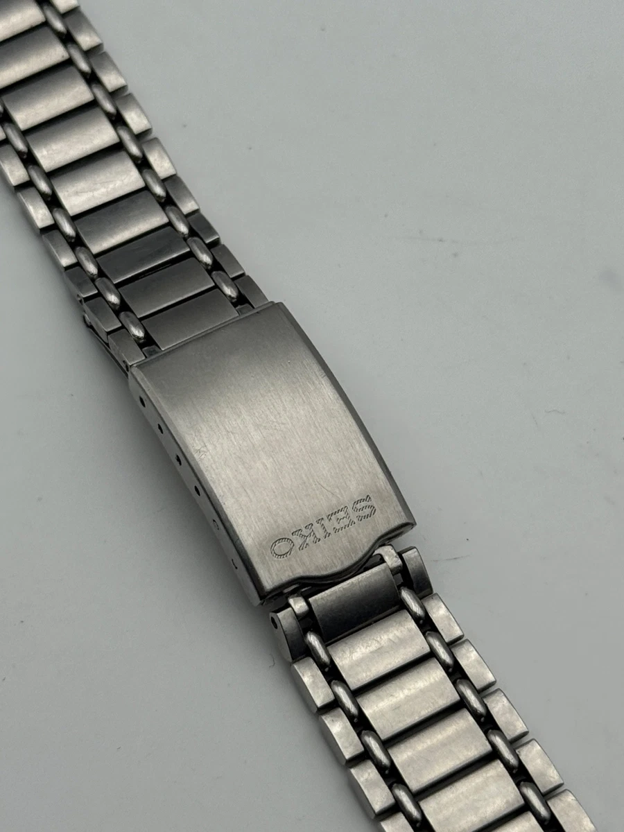 Für SEIKO 18 Mm / 20 Mm / 22 Mm Haifisch Mesh Doppel-Safe Lock Strap Armband Edelstahl SCHNÄPPCHEN! - Österreich