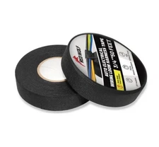 Electrical Wiring Loom Harness Adhesive Cloth Fabric Tape Heat Proof 2 Rolls