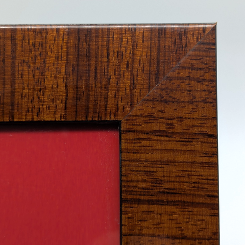 Martin Aborn Italian Wood 5x7 Photo Frame Hand Finished High Gloss Tiger Finish - Picture 5 of 9