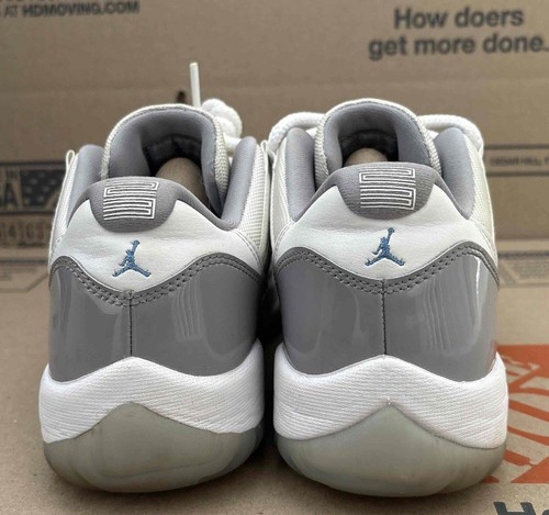 Size 8.5 - Air Jordan 11 Retro Low Cement Grey - Picture 4 of 6