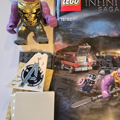 LEGO Marvel Avengers Endgame Final Battle 76192 Partial Set W Booklet & Minifigs - Picture 6 of 7