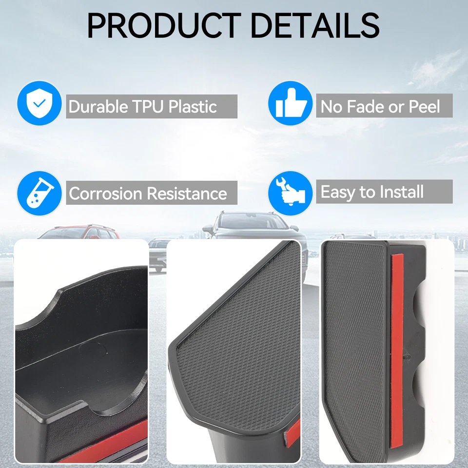 Bed Rail Stake for Chevy Silverado GMC Sierra 1500 2500HD 2019-23 Pocket Cover. - image 4 of 4