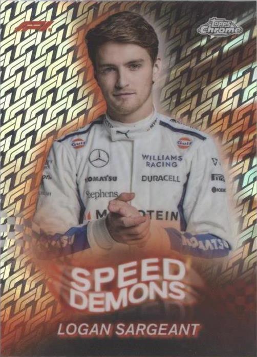 2024 Topps Chrome Formula 1 Logofractor Edition - Logan Sargeant #SD-20 - 1 of 1
