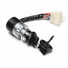 5 Pin Ignition Switch + 2 Keys ATV Quad Roketa Go Kart Buggy Scooter 50cc-150cc