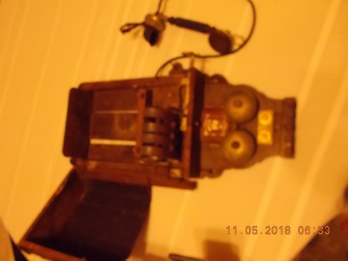 Antique Danish Wall Telephone JYDSK Telefon Aktieselskab - Picture 10 of 11