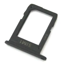 OEM SAMSUNG GALAXY J8 SM-J810F/DS REPLACEMENT BLACK SIM 1 CARD HOLDER TRAY