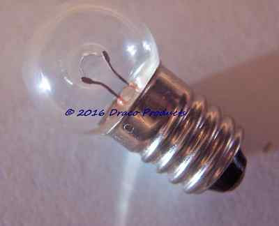 #425 Miniature E10 Screw Bulb lamp NEW for 6V Lantern Battery ...