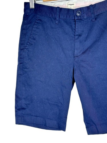 NWT J Crew Crewcuts Factory Boys Gramercy Shorts 14 Flex Chino Navy Blue - Picture 4 of 10