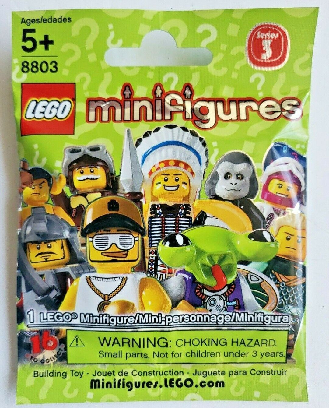 2011 Lego Minifigures #8803 Series #3 Random Pack! NEW in Package! SH4