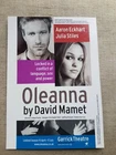 Oleanna David Mamet Aaron Eckhart Julia Stiles Garrick Theatre London Postcard