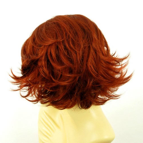 short wig for women smooth copper intense ref: JEANETTE 350 PERUK - Picture 4 of 9