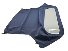 Fits: BMW Z3 1996-2002 Convertible Soft Top & Plastic window BLUE CANVAS