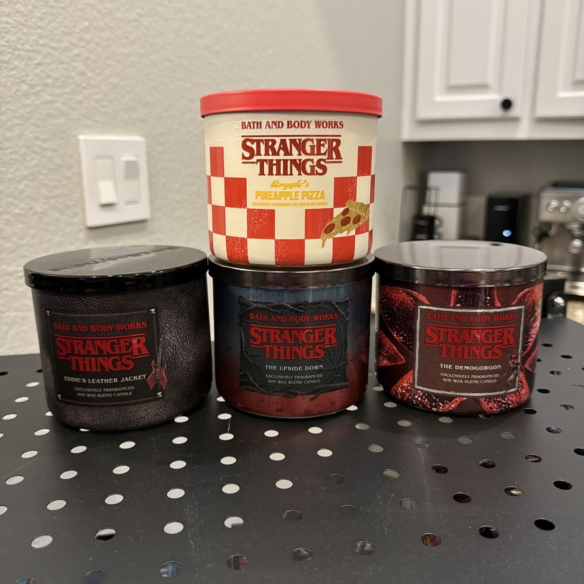 Stranger Things ピザボックス ストレンジャーシングス キャンドル