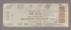 2009 May 2 An Evening With The Dead Concert Ticket G/Vg 3.0 Spectrum Phila