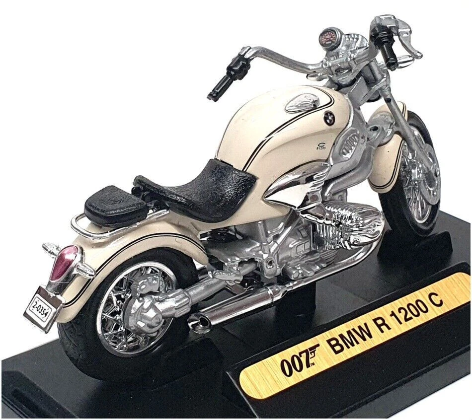 BMW R 1200 C JAMES BOND 007 "TOMORROW NEVER DIES" 1:18 MOTORMAX 79845-1A - Image 4 of 4