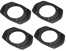 4pcs Universal 6x9 5x7 6x8 to 5.25" 6.5" Car Boat Marine Speaker Adapter Plate 
