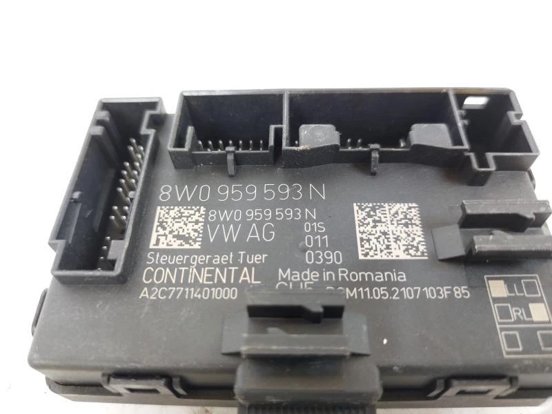 8W0959593N CENTRALINA COMFORT SX PORTA ANTERIORE AUDI A5 SPORTBACK (F5F) SLINE 4 - Immagine 3 di 3